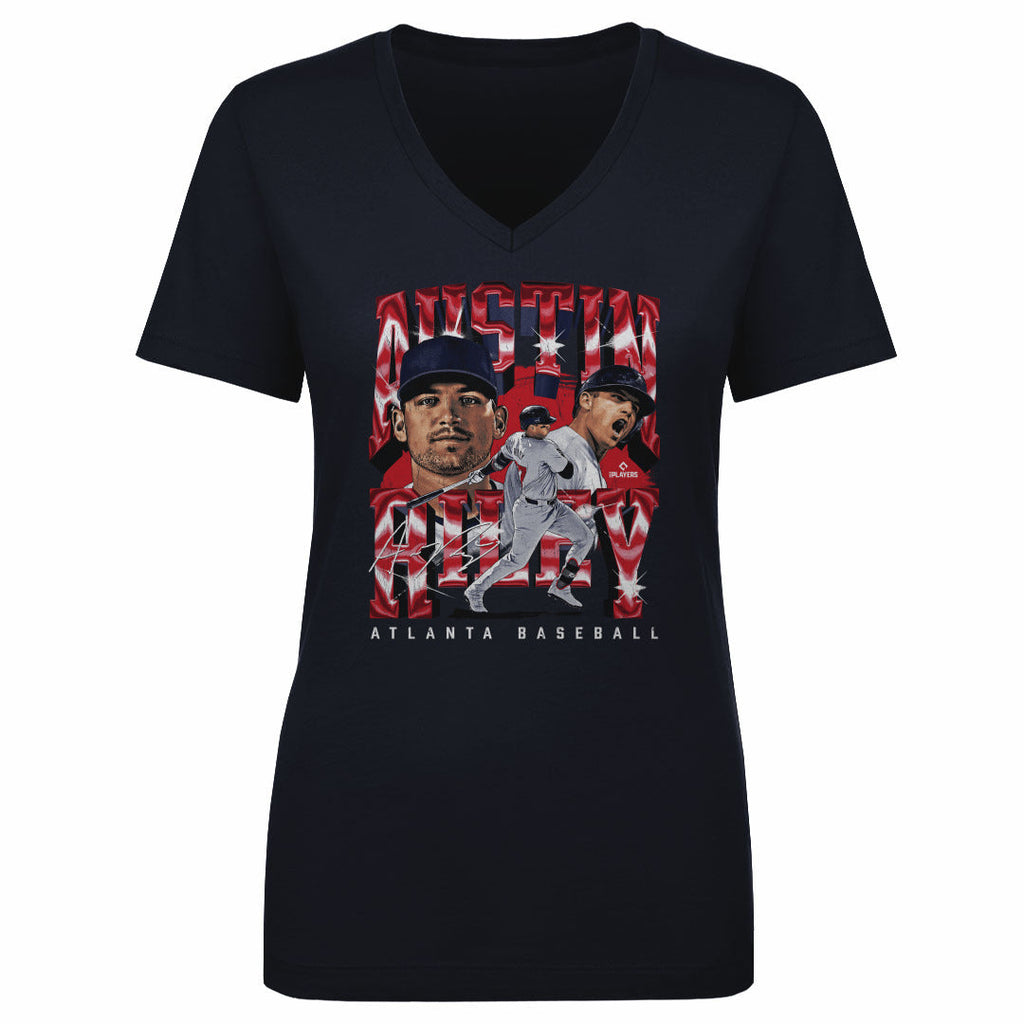 Austin Riley Atlanta Vintage WHT