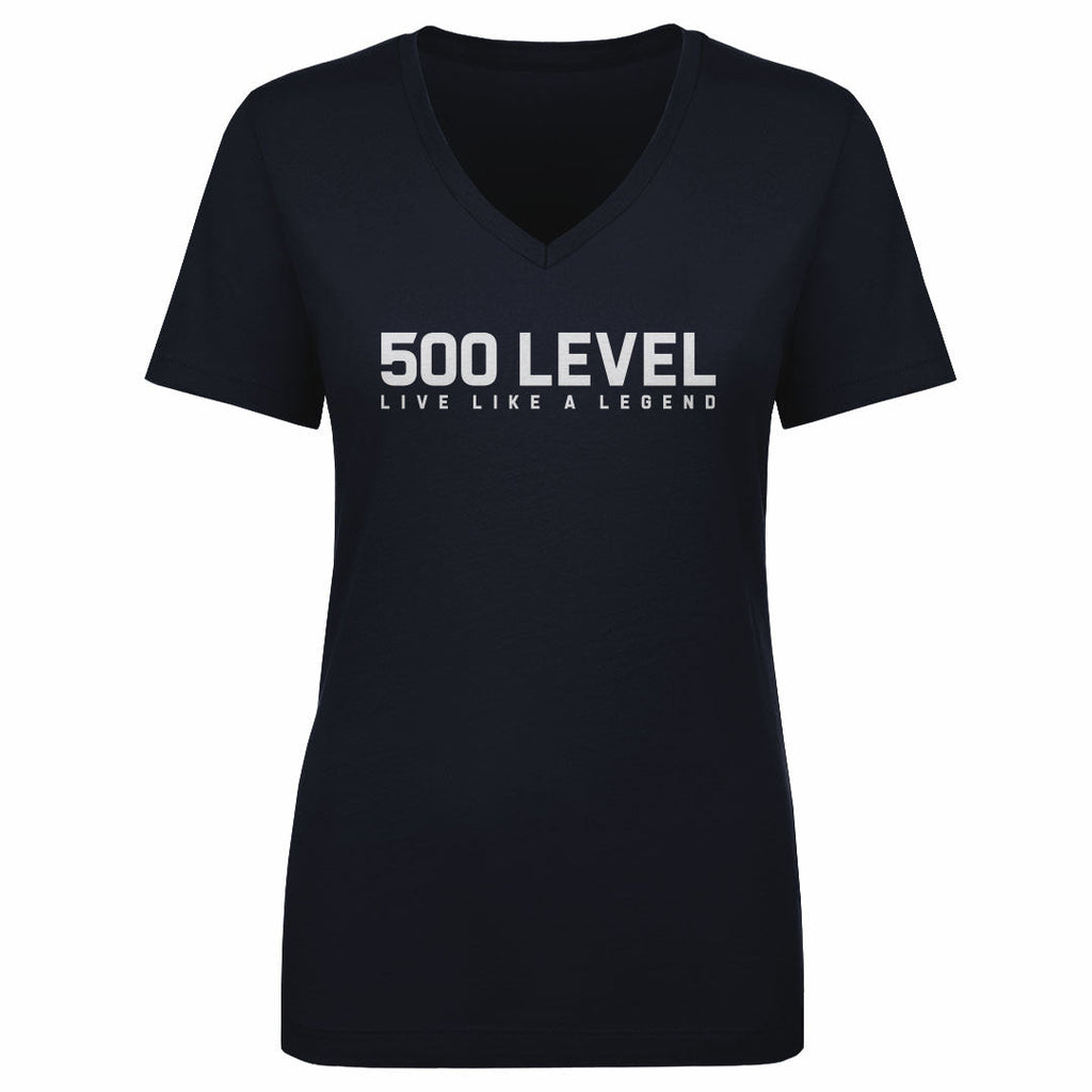 500 LEVEL Wordmark WHT
