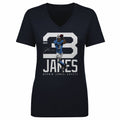 Derwin James Los Angeles C Bold Number WHT