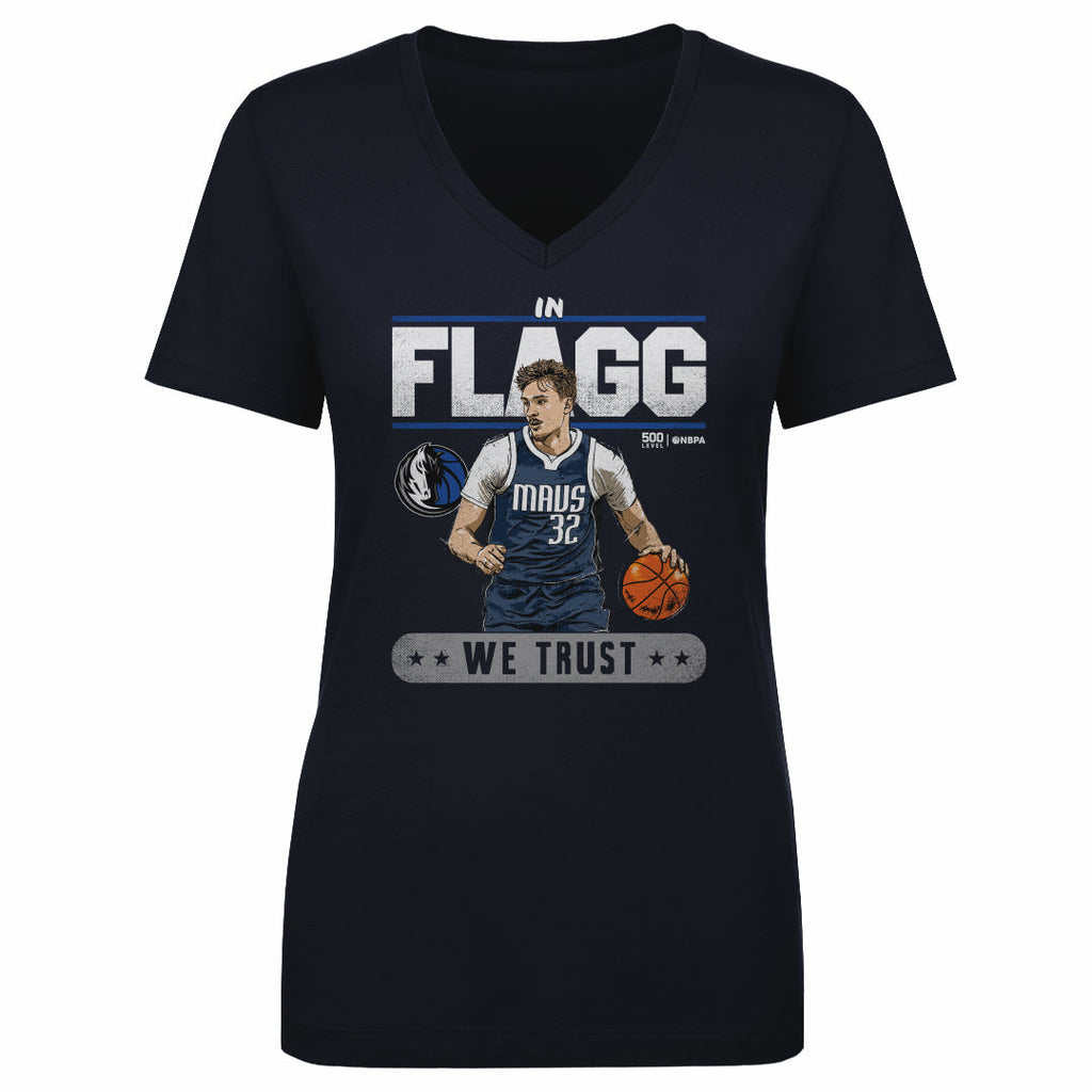 Cooper Flagg Dallas Mavericks Trust WHT