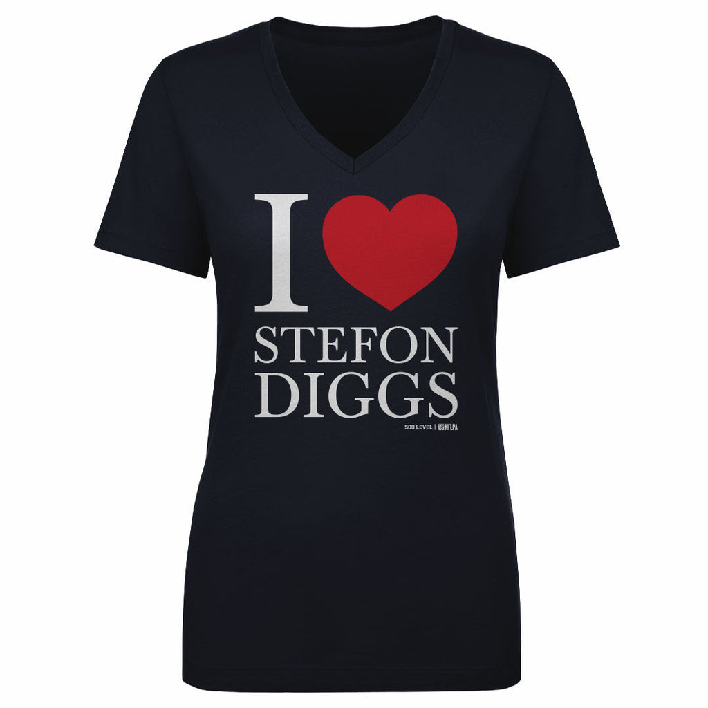 Stefon Diggs New England I Love WHT