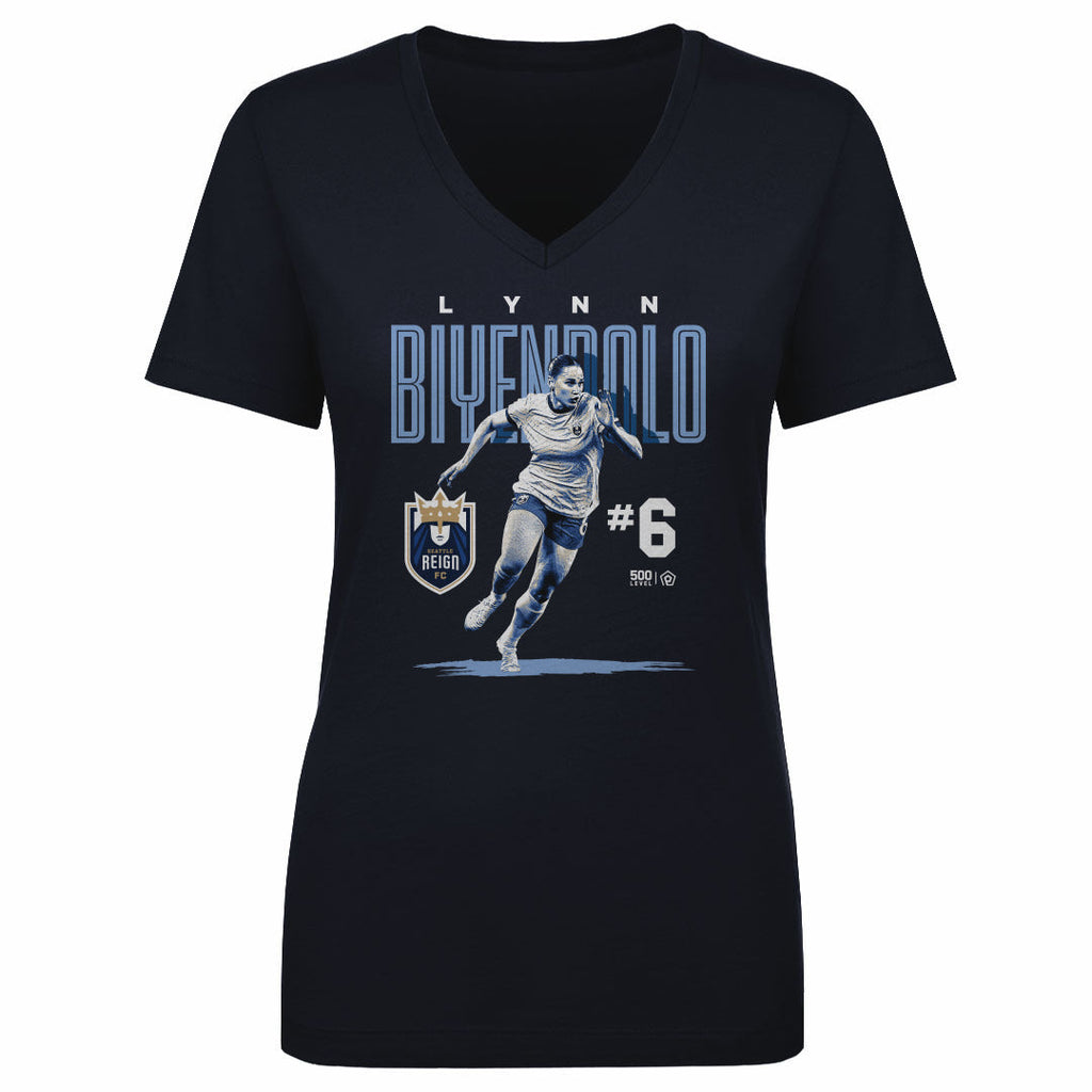 Lynn Biyendolo Seattle Reign FC Bitmap WHT