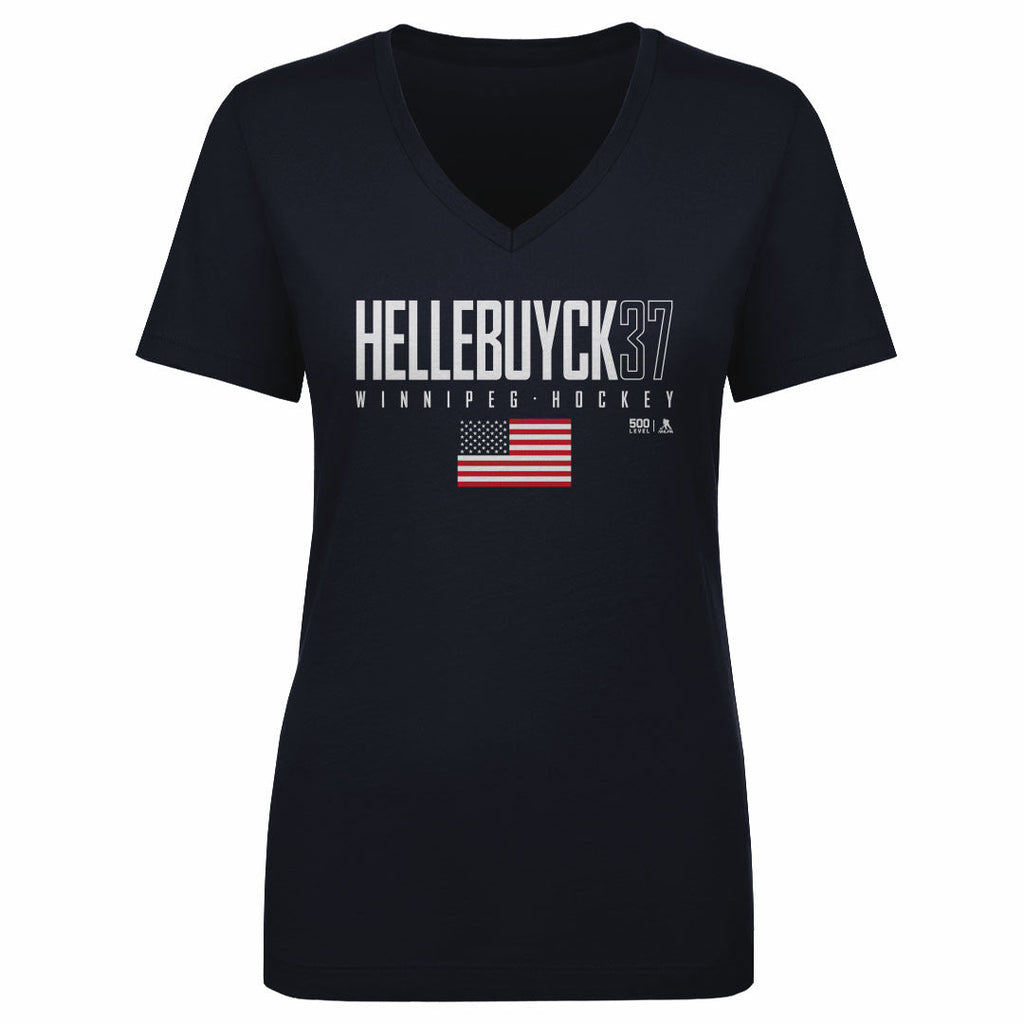 Connor Hellebuyck Winnipeg USA Elite WHT