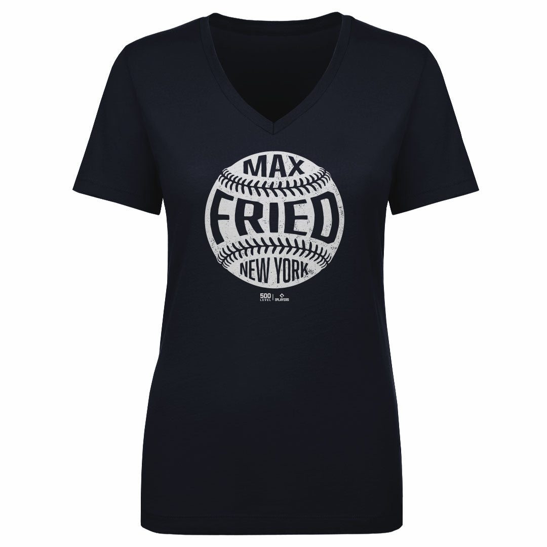 Max Fried New York Y Vintage Baseball WHT