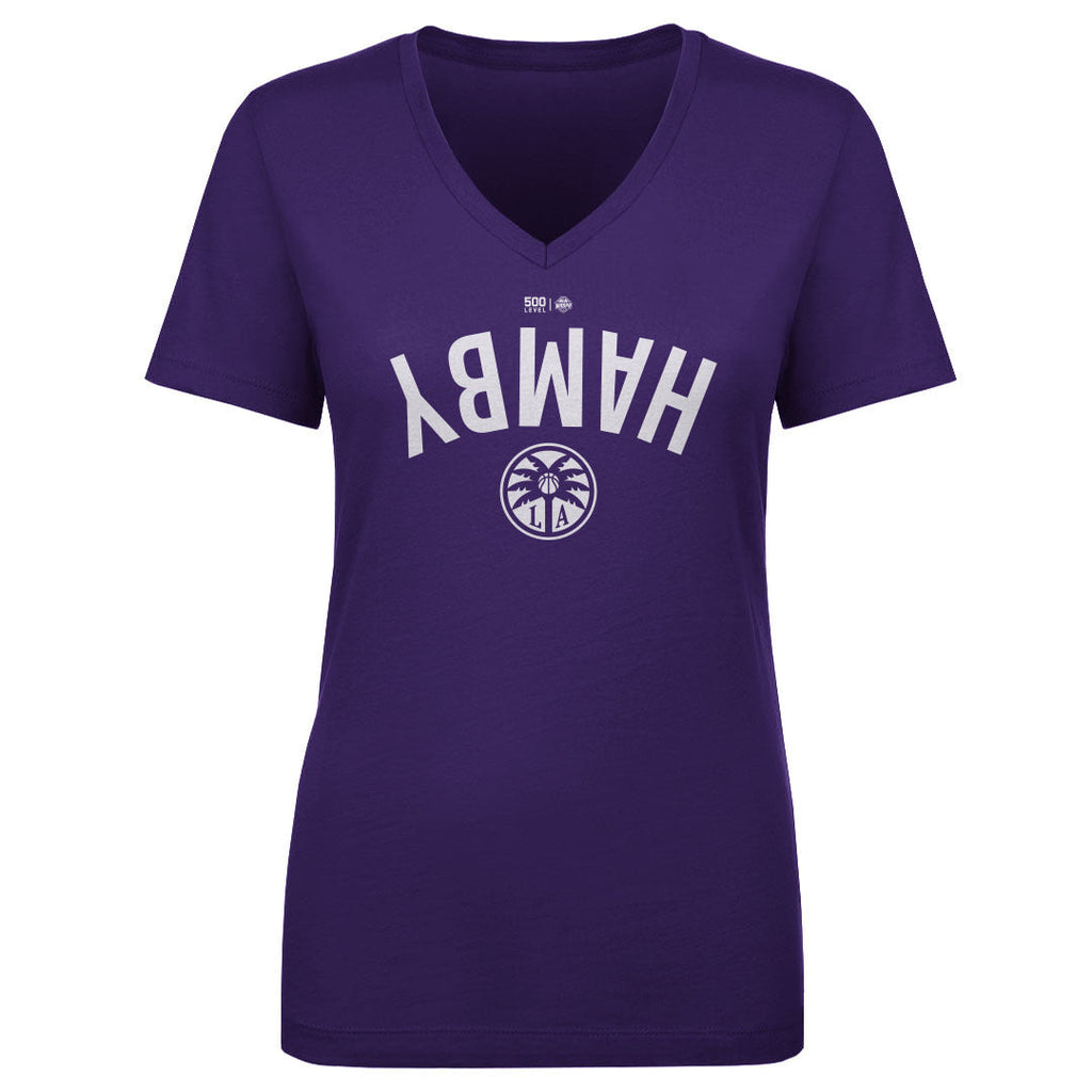 Dearica Hamby Los Angeles Sparks Invert WHT