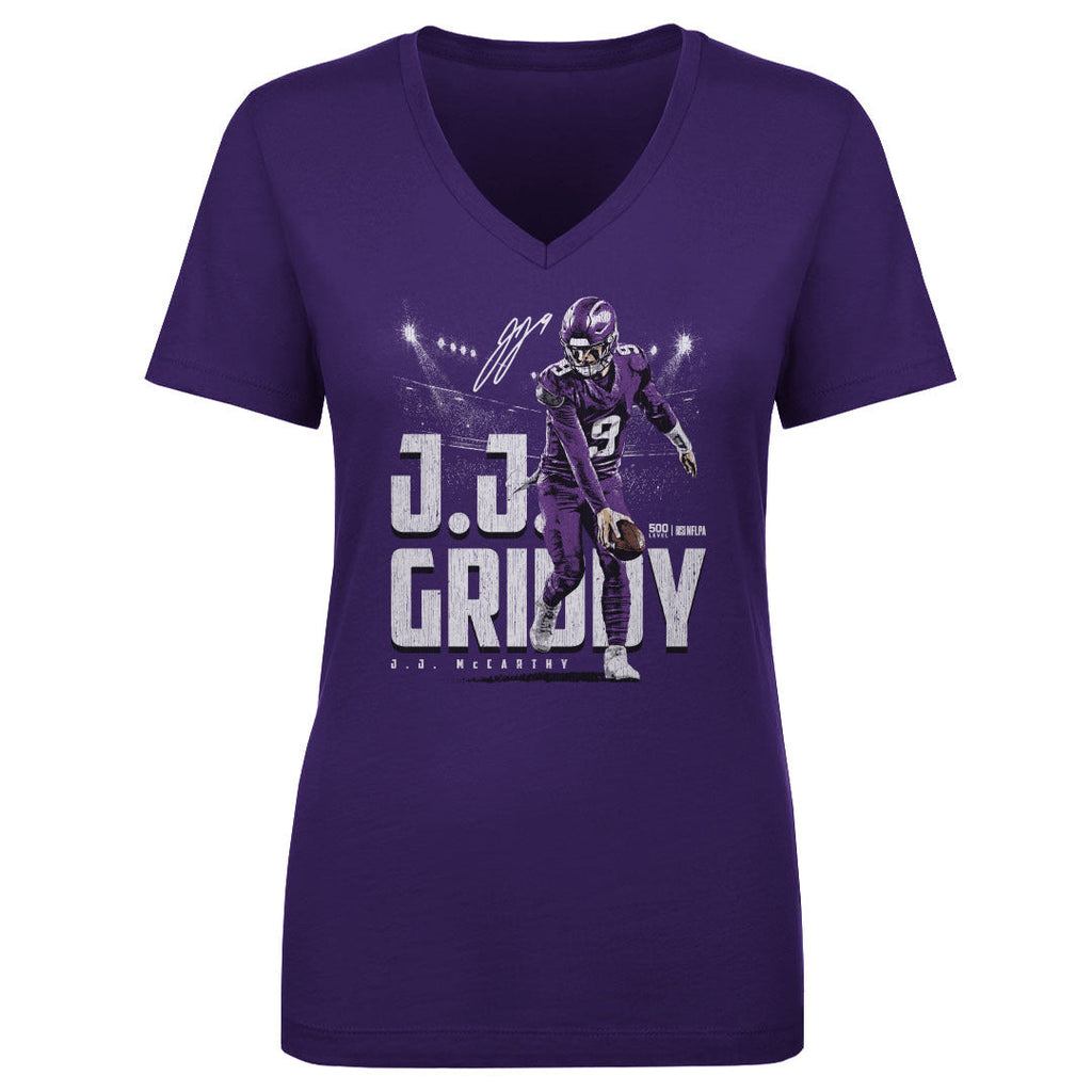 J.J. McCarthy Minnesota Griddy WHT