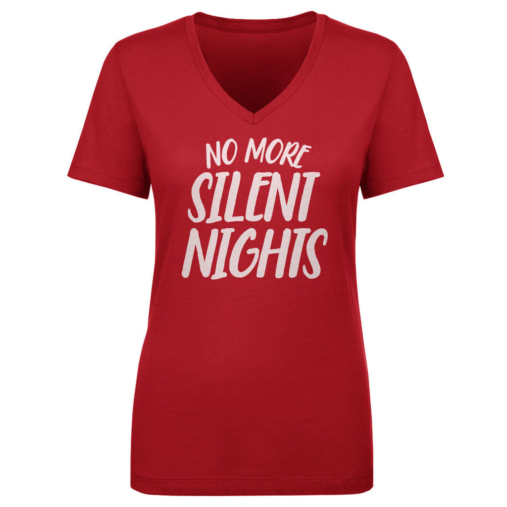 Christmas No More Silent Nights WHT