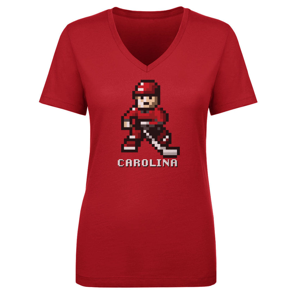 Carolina Hockey 8-bit WHT