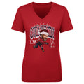Alex Ovechkin Washington Cartoon Santa Hat WHT