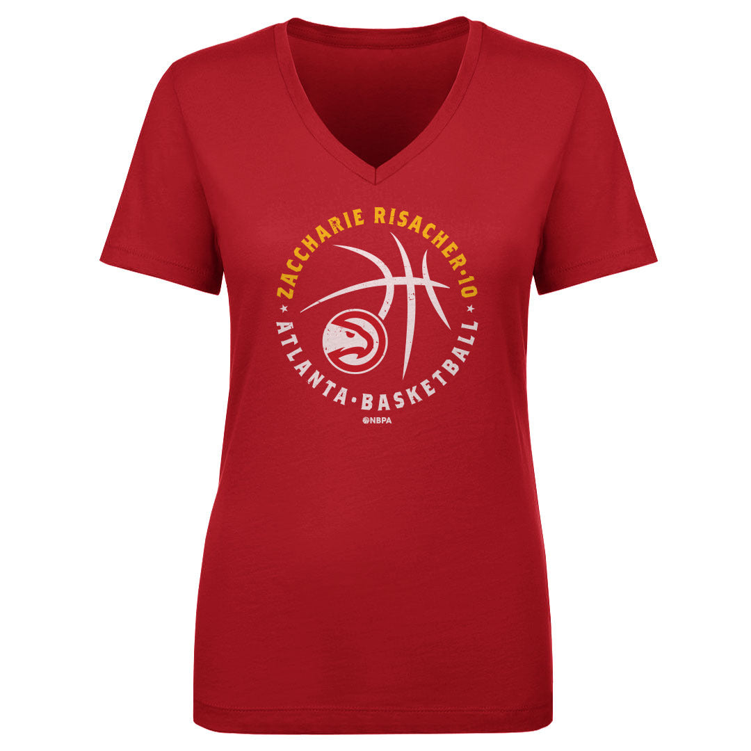 Zaccharie Risacher Atlanta Hawks Player Ball WHT