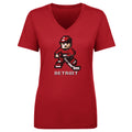 Detroit Hockey 8-bit WHT