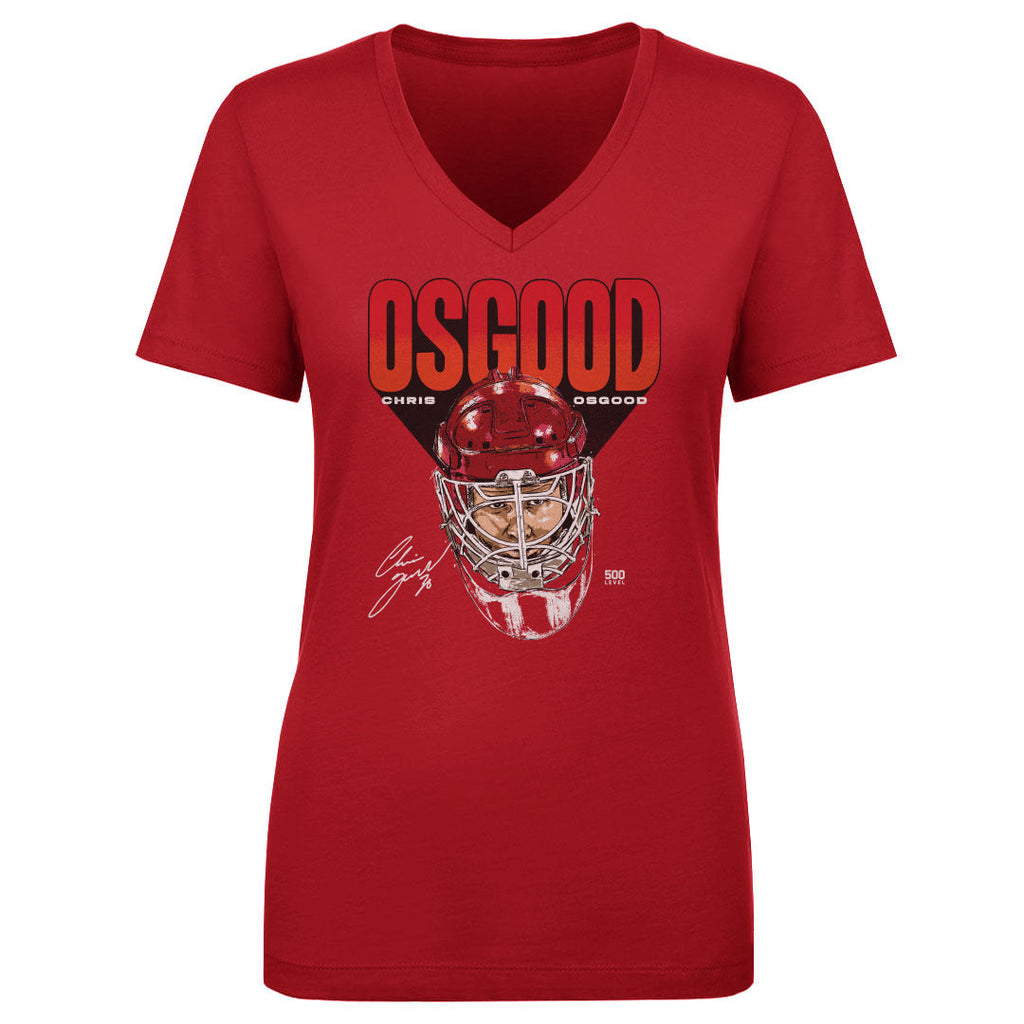 Chris Osgood Detroit Hockey Mask WHT