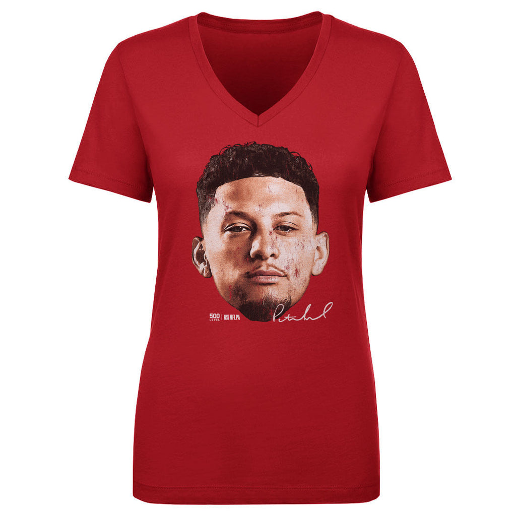 Patrick Mahomes Kansas City Vintage Head WHT