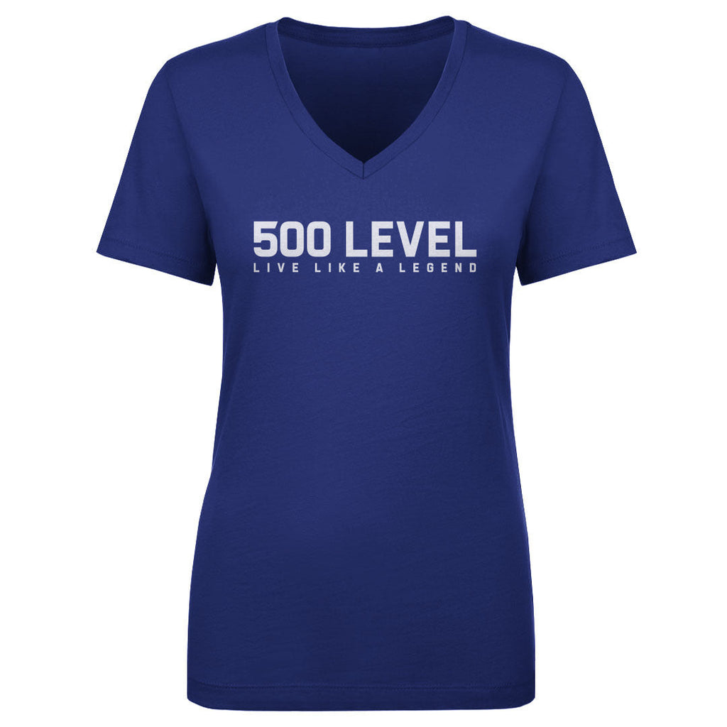 500 LEVEL Wordmark WHT