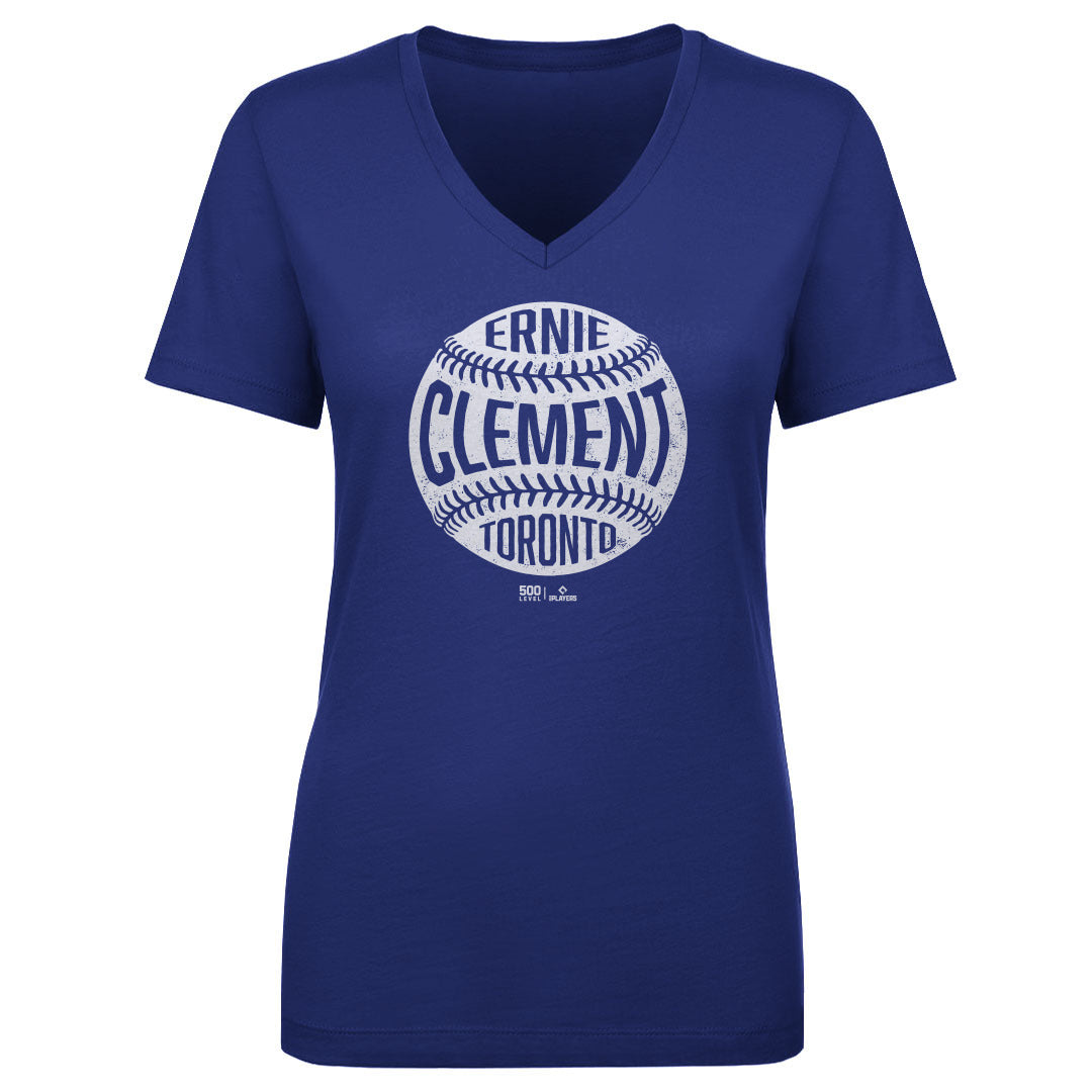 Ernie Clement Toronto Vintage Baseball WHT
