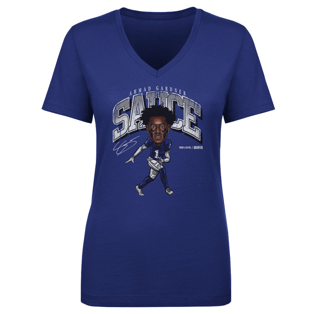 Sauce Gardner Indianapolis Cartoon WHT