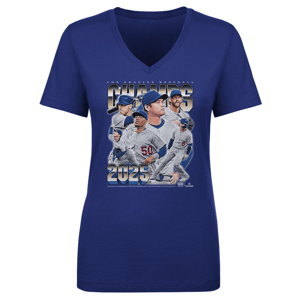 Los Angeles D Baseball 2025 Champs Vintage WHT