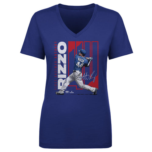 Anthony Rizzo Chicago C Stretch WHT