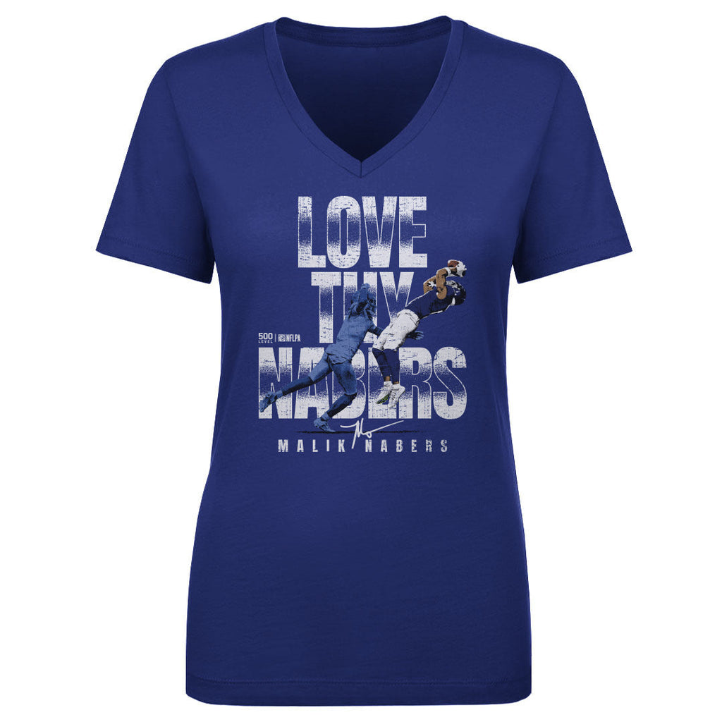 Malik Nabers New York G Love Thy Nabers WHT