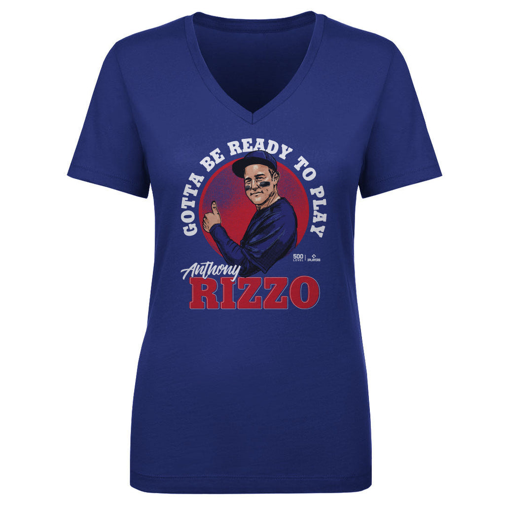 Anthony Rizzo Chicago C Ready To Play W WHT