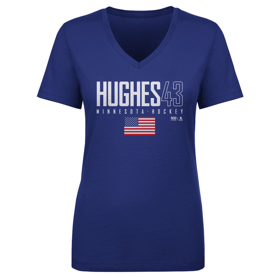 Quinn Hughes Minnesota USA Elite WHT