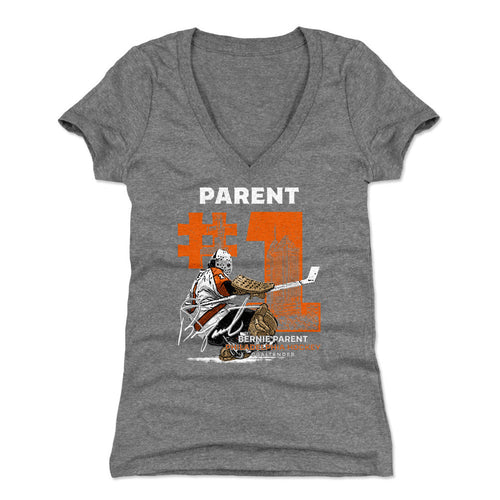 Bernie Parent Throwback Number WHT