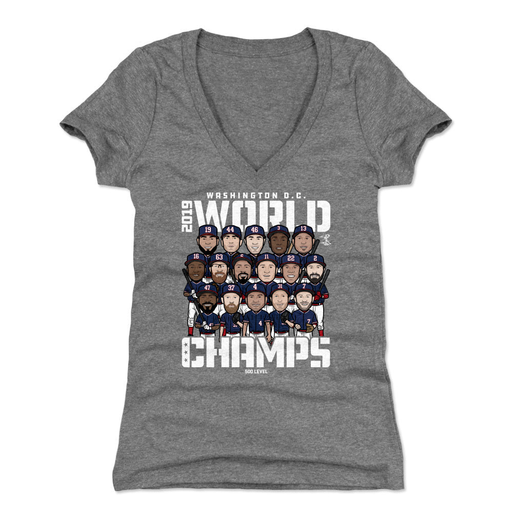 Washington Baseball 2019 World Champs WHT
