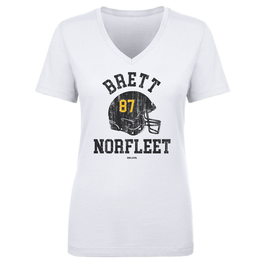 Brett Norfleet College Helmet Font