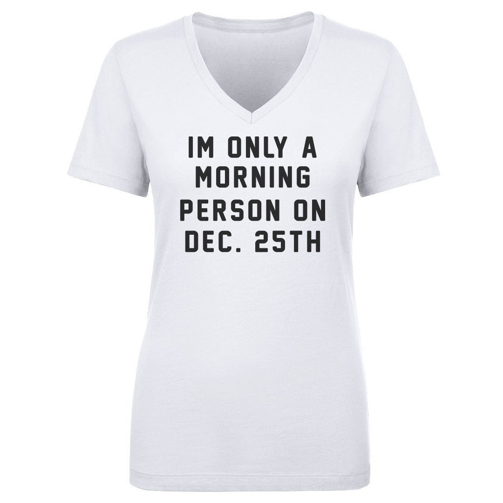 Christmas Morning Person On Christmas