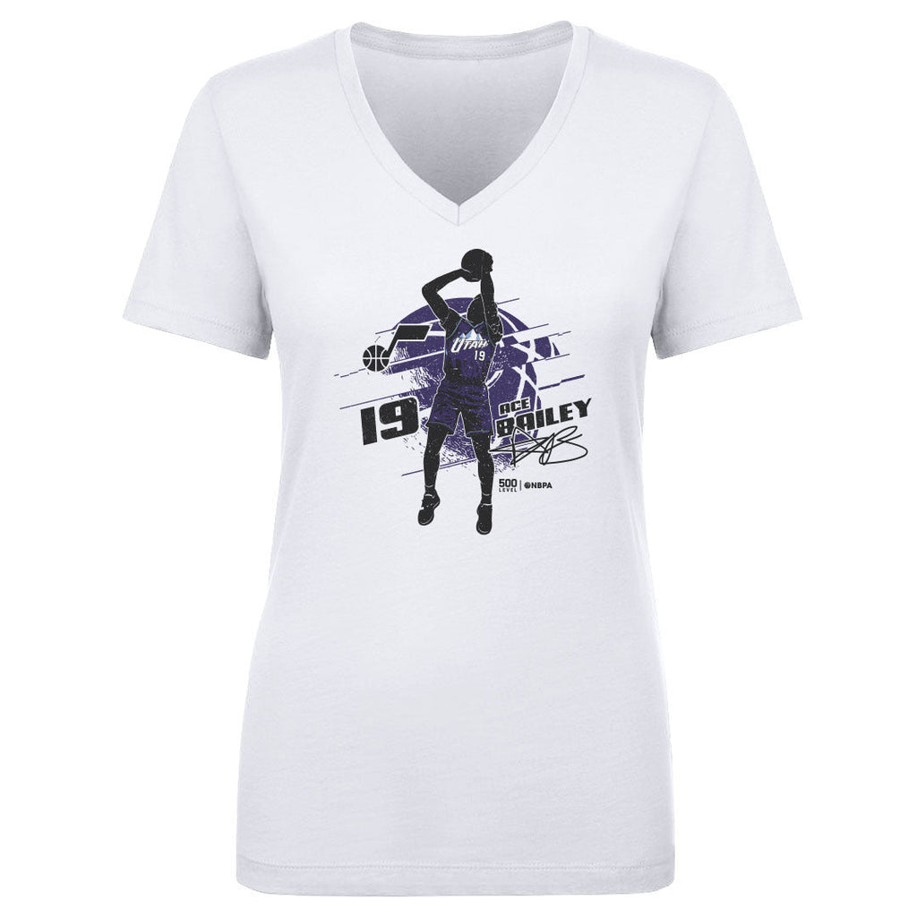 Ace Bailey Utah Jazz Silhouette