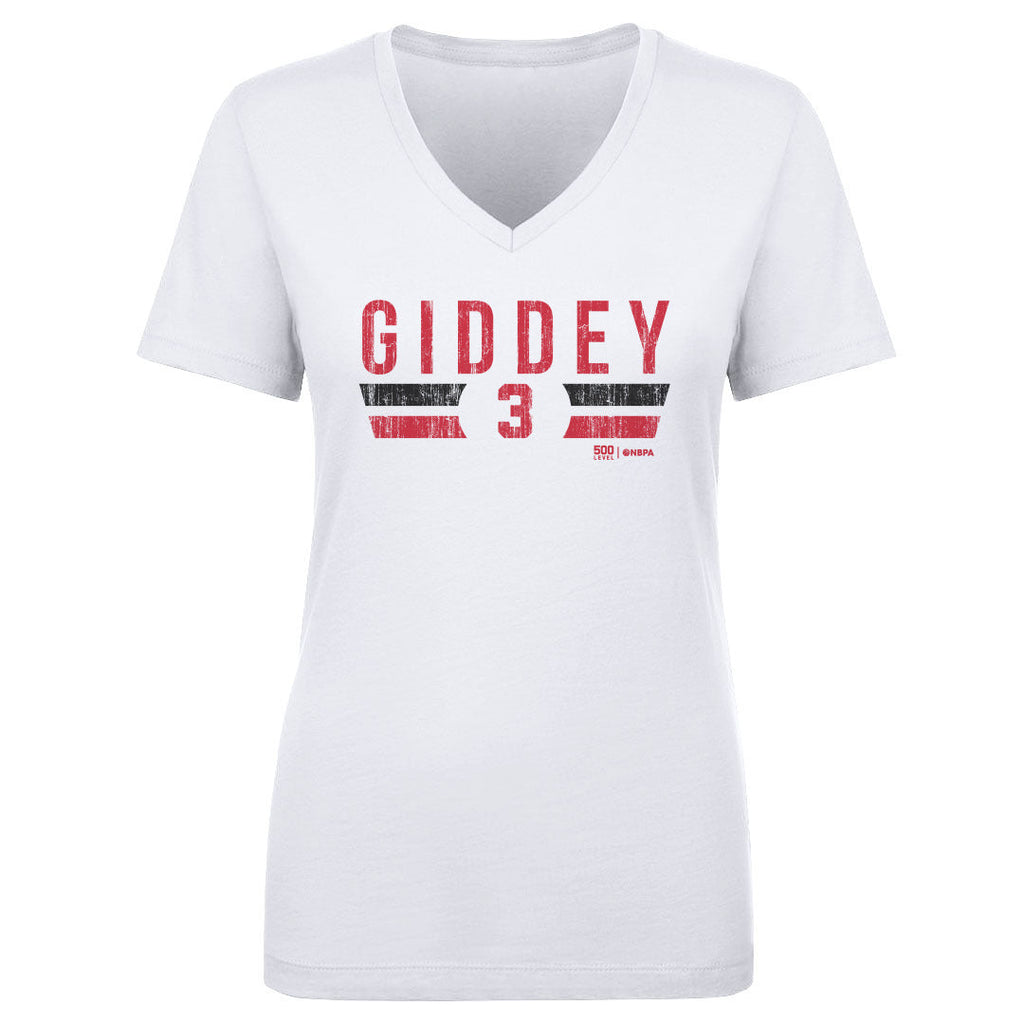 Josh Giddey Chicago Bulls Font