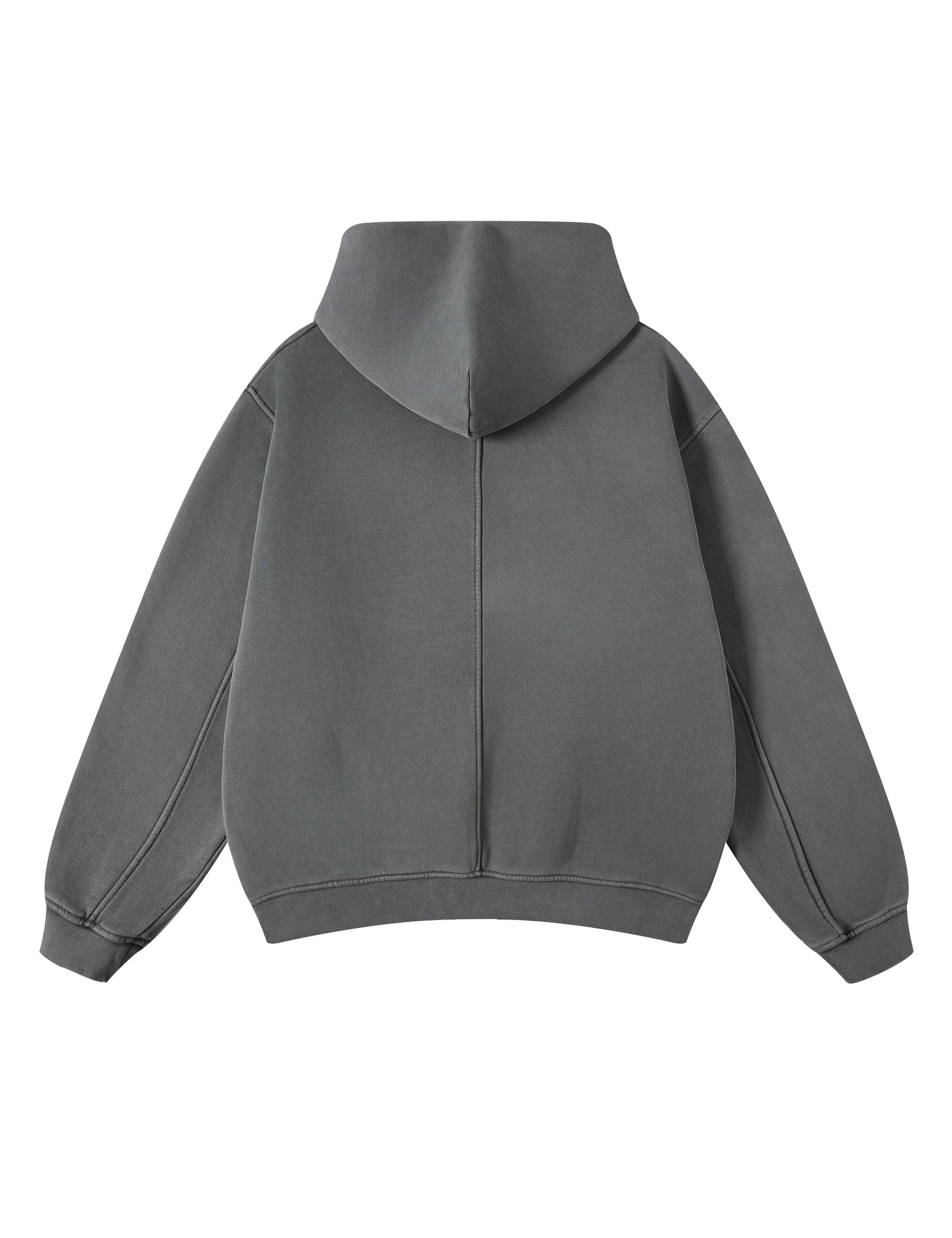 GREY VINTAGE HOODIE
