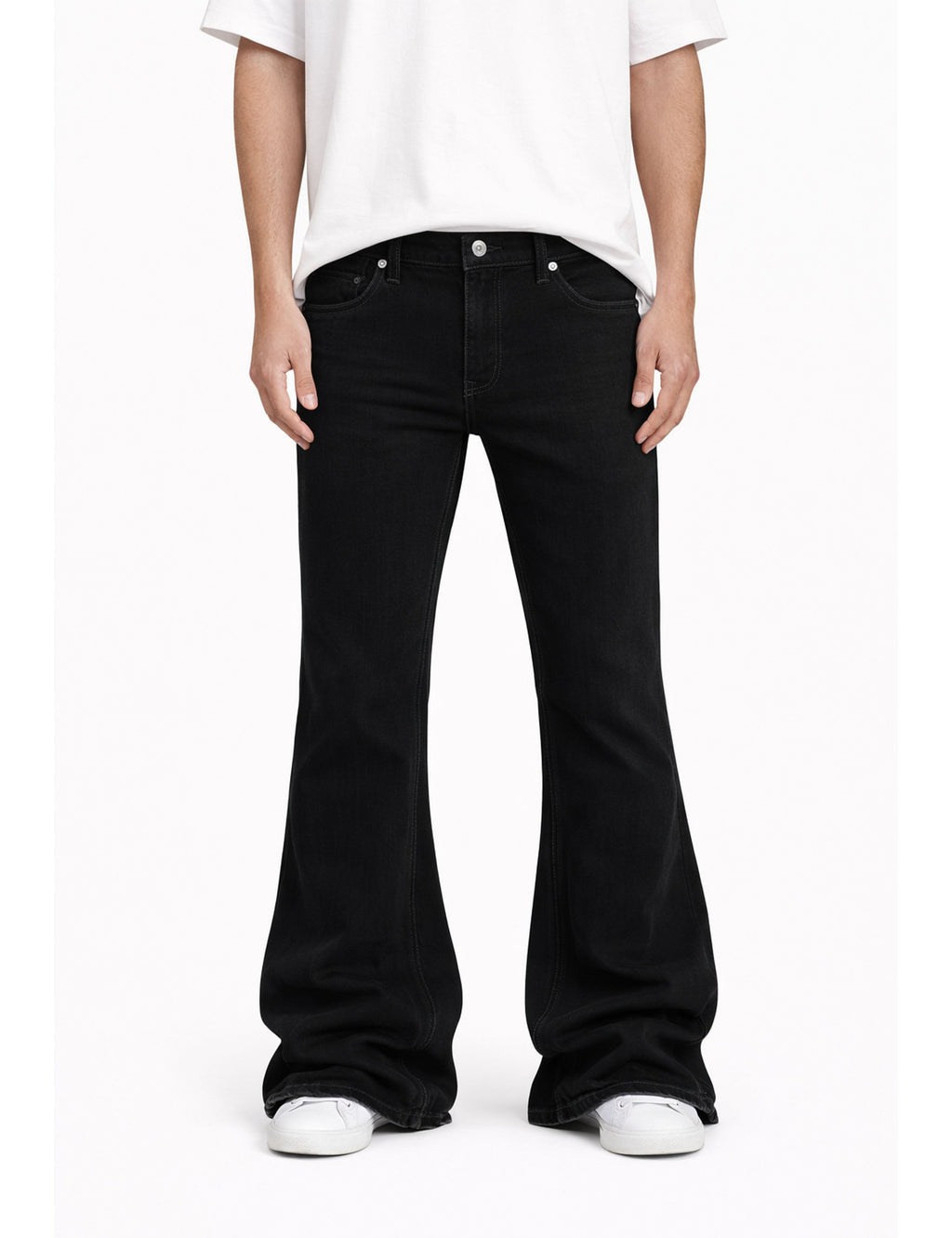 NOIR WIDEBOY FLARE DENIM