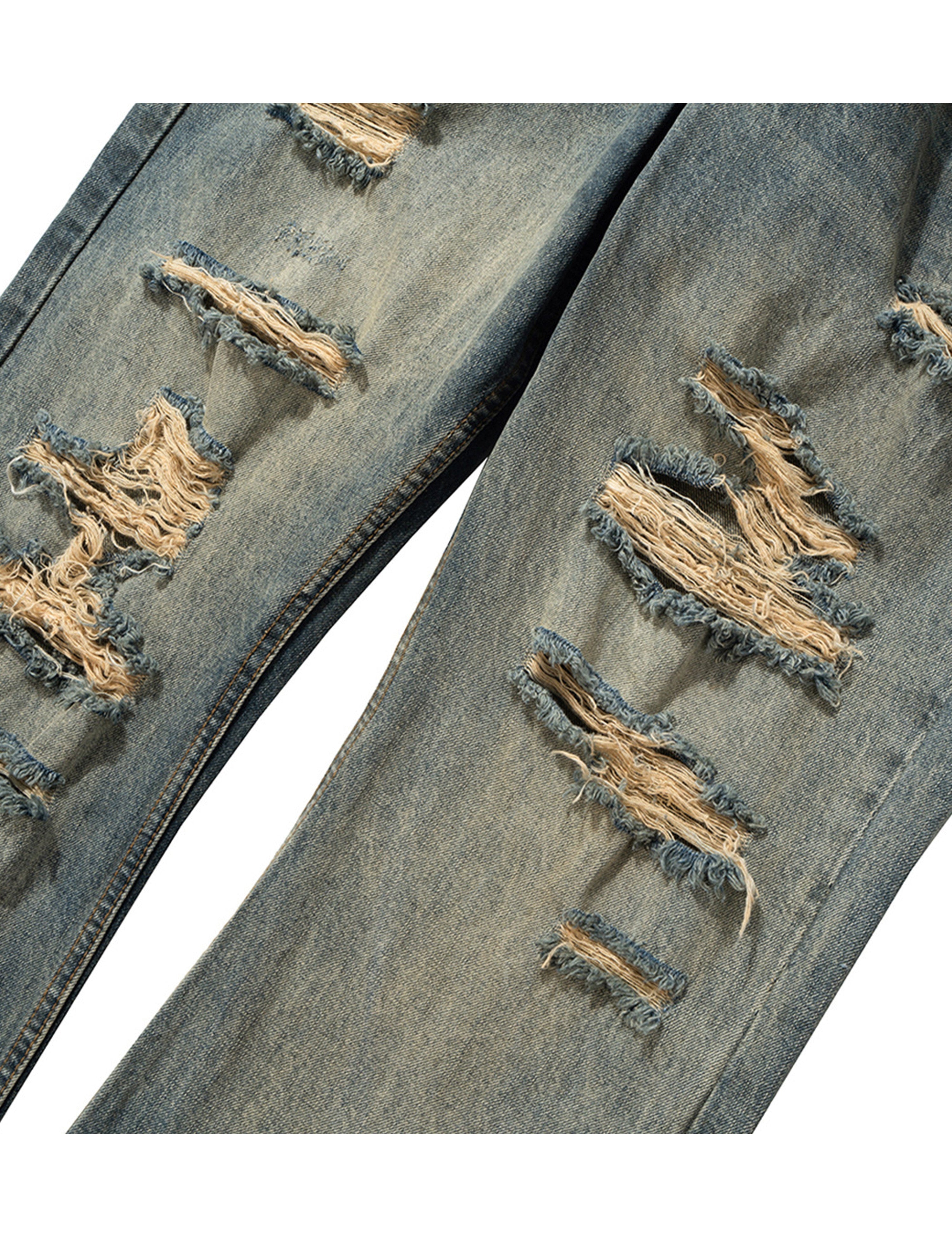 SANDWASH DISTRESSED DENIM
